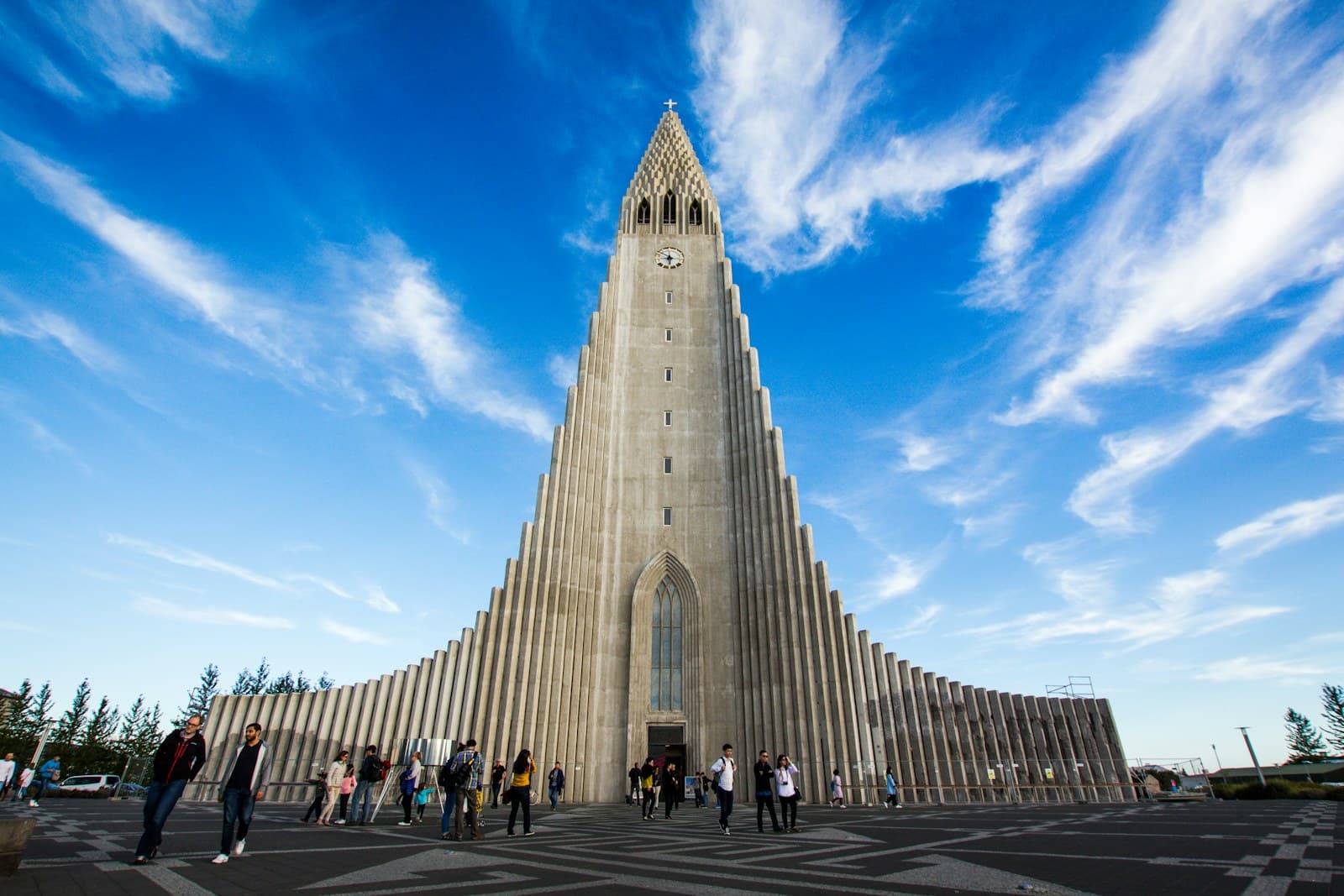 Hallgrímskirkja church in Reykjavik