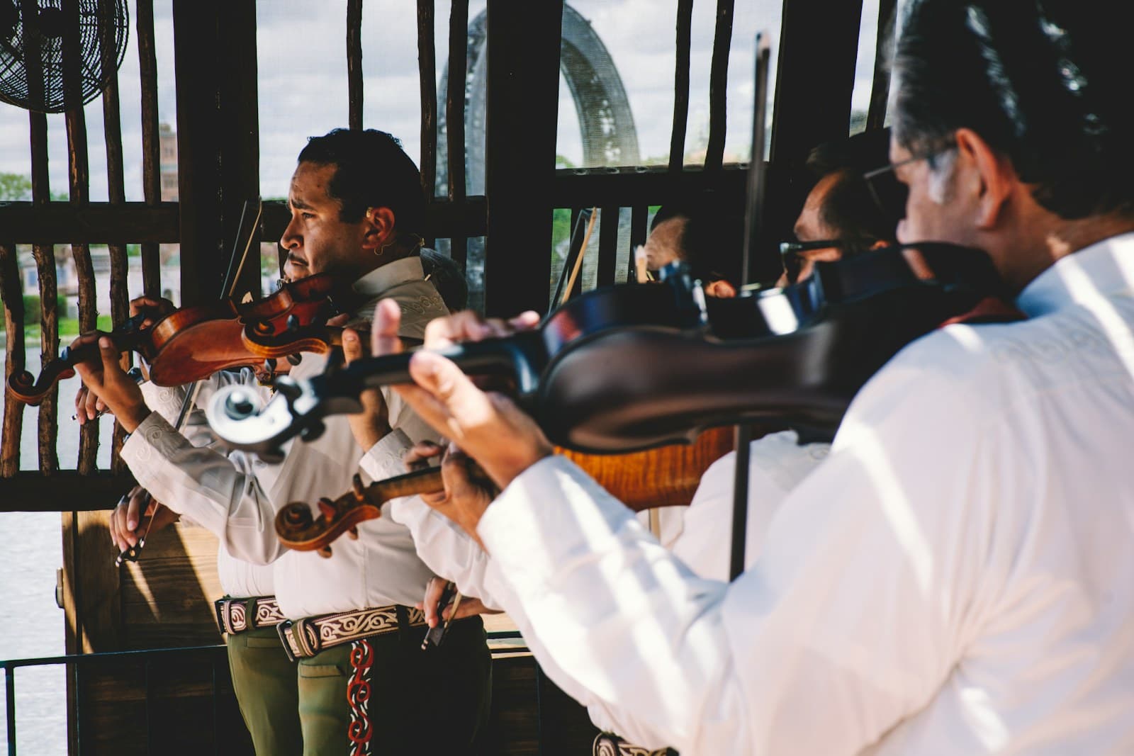 Mariachi band performing in Mexico