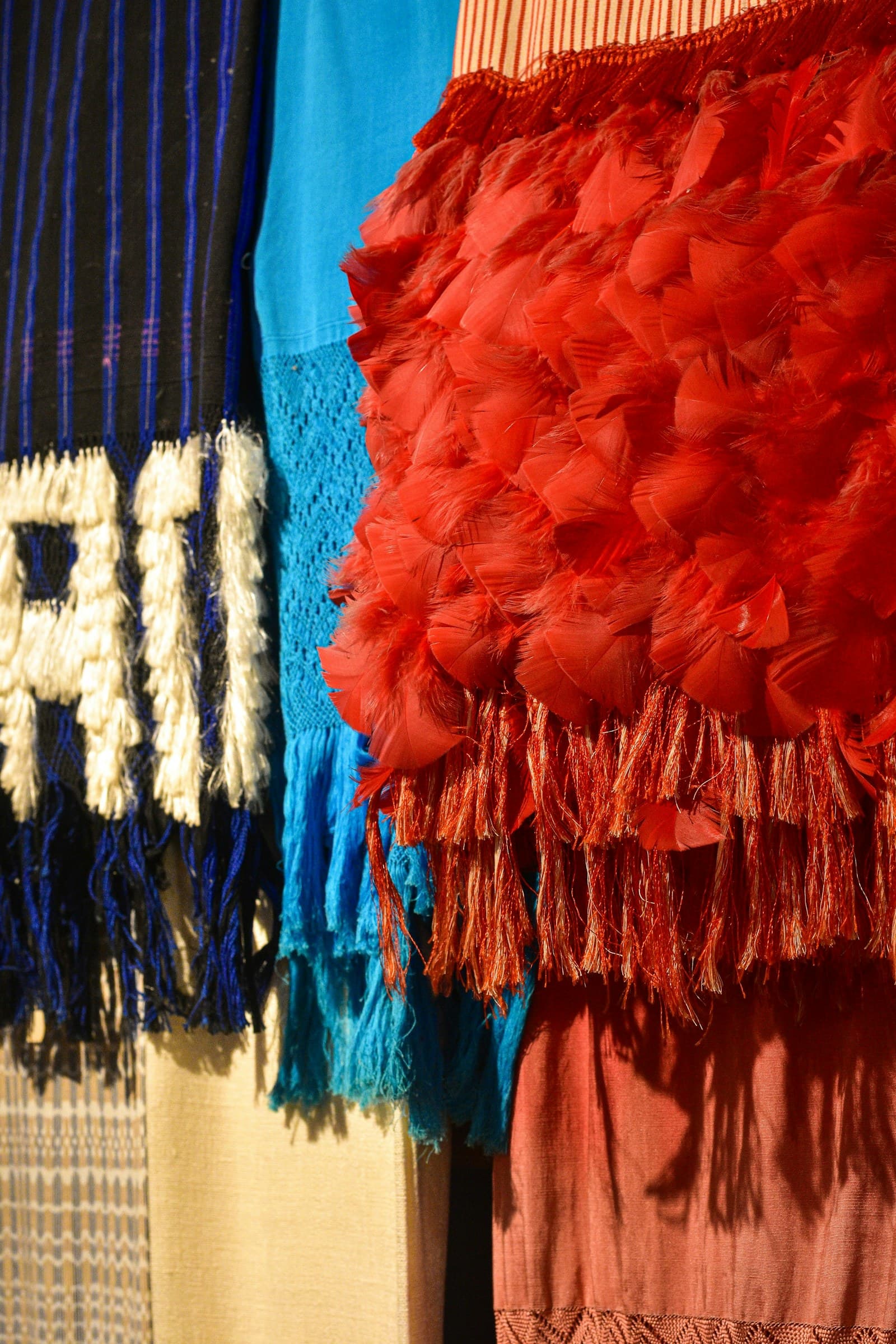 Colorful Mexican textiles
