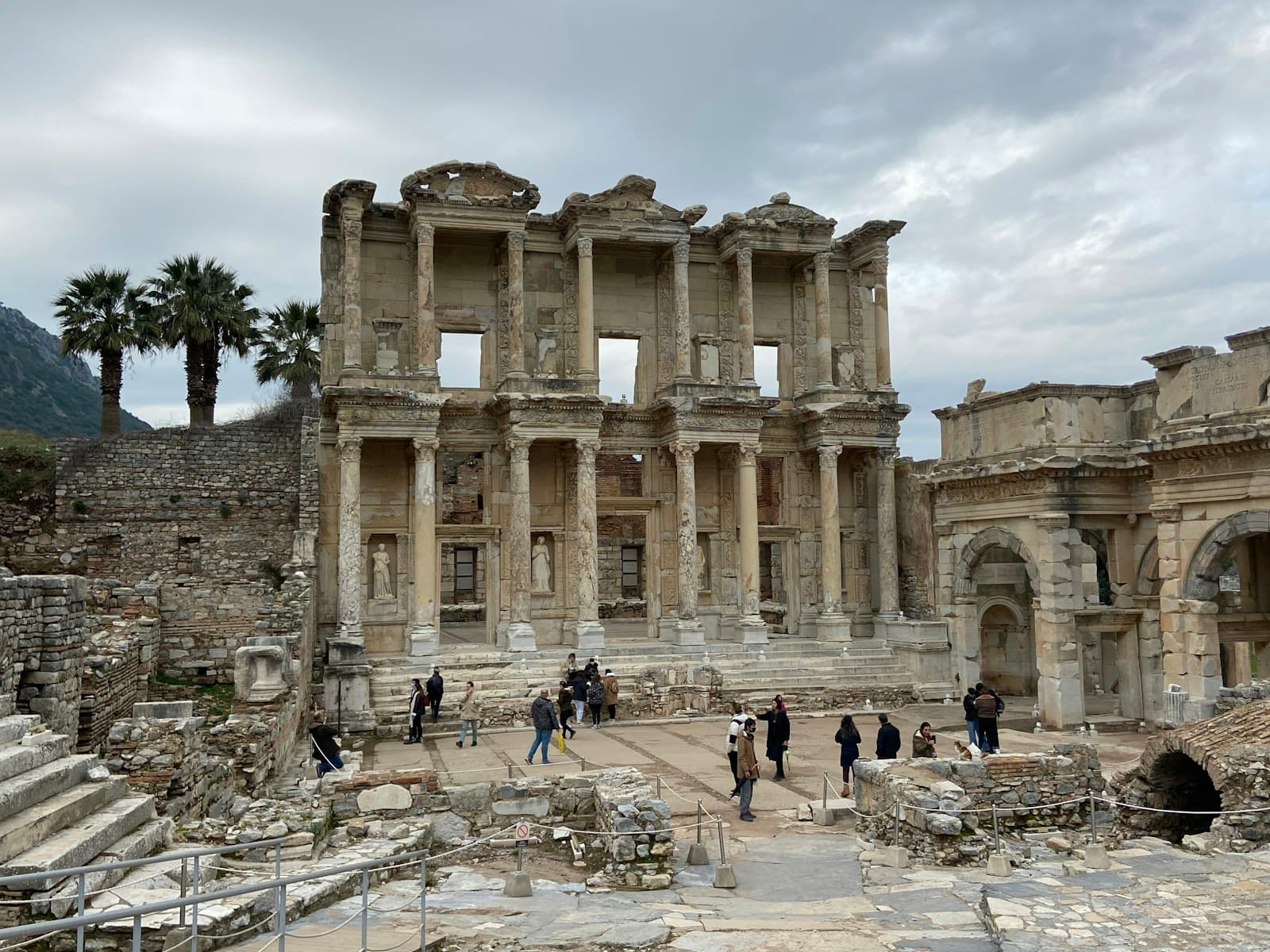 Library of Celsus facade at Ephesus