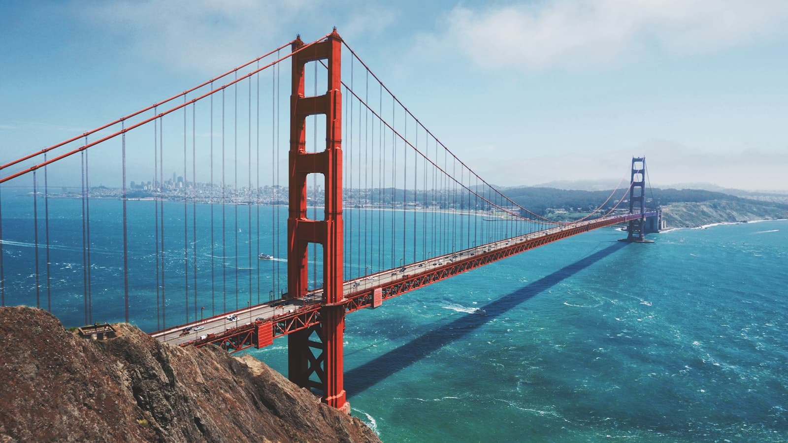 Golden Gate Bridge from Marin Headlands
