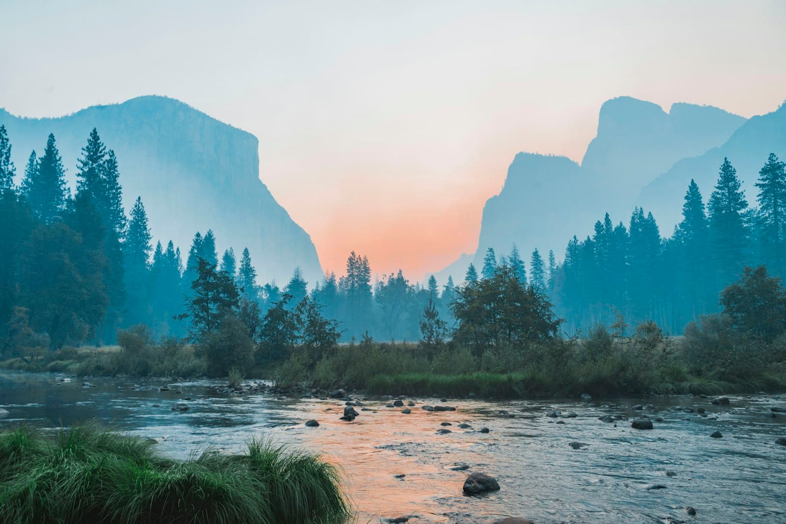 Yosemite Valley with Half Dome
