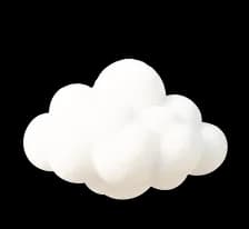 Decorative cloud bottom right - WePlanify