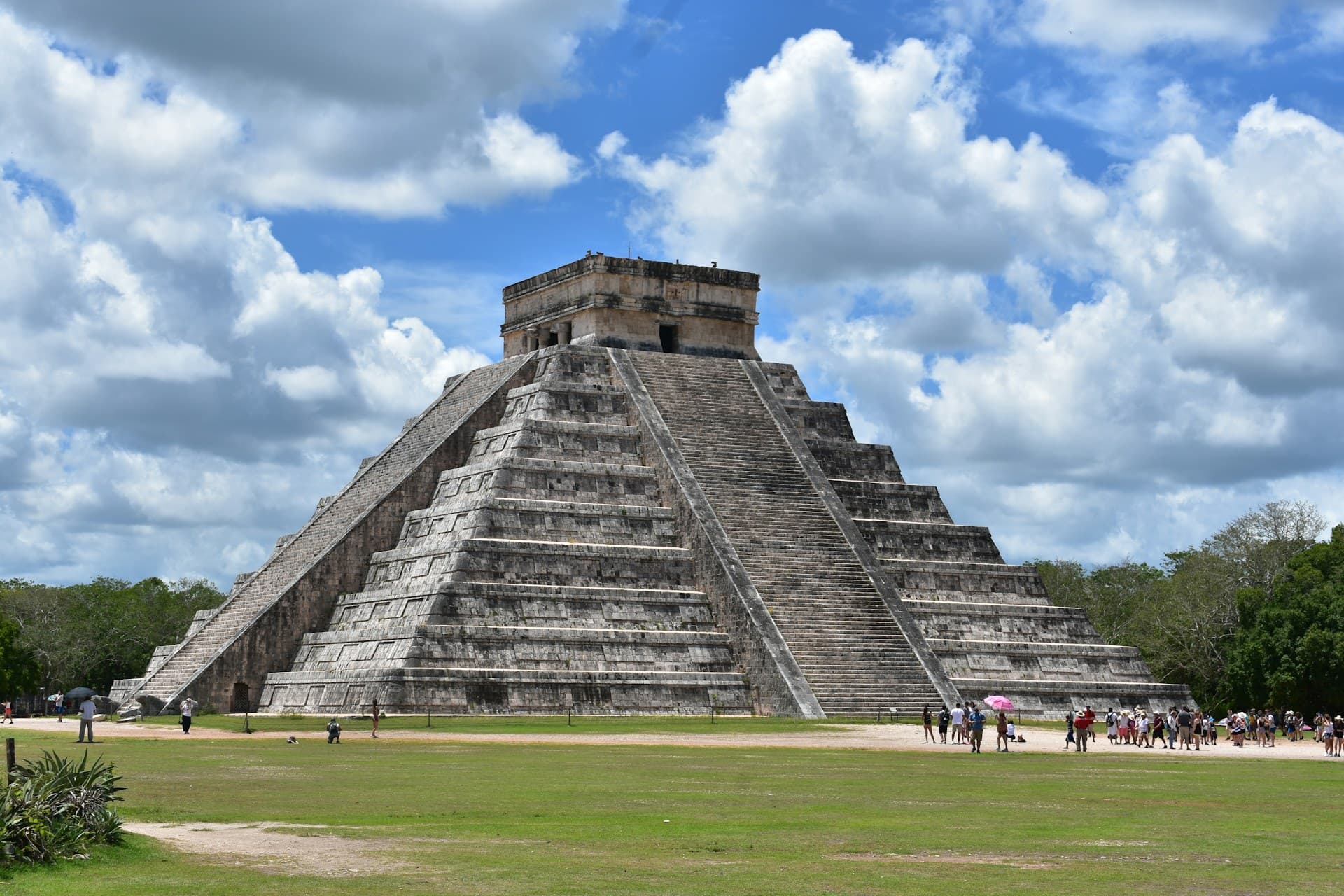 El Castillo pyramid at Chichen Itza